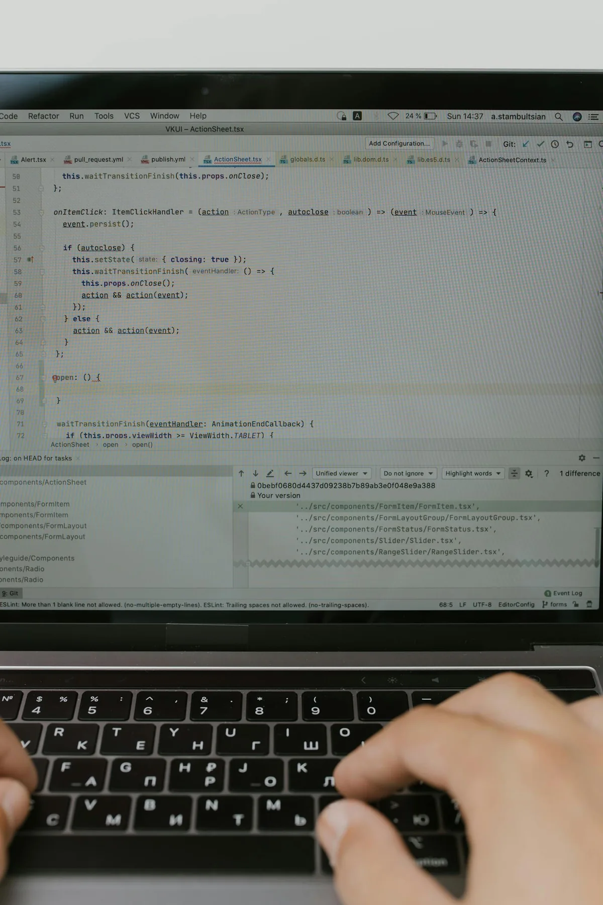 Code-based QA for protocol selection workflows